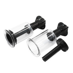 Kiotos Suce tétons Twist noir 21 mm